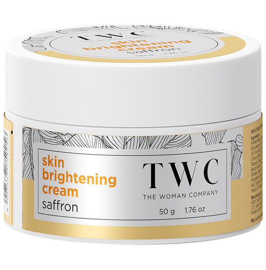 TWC The Woman Company Skin Brightening Cream Saffron
jar of 50 gm Cream