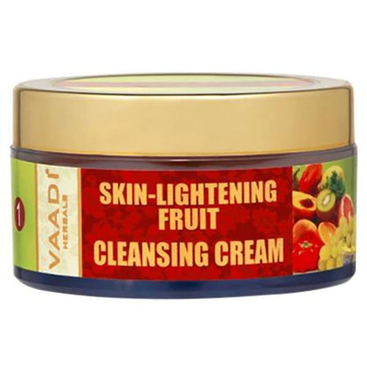 Vaadi Herbals Skin-Lightening Fruit Cleansing Cream
jar of 50 gm Cream