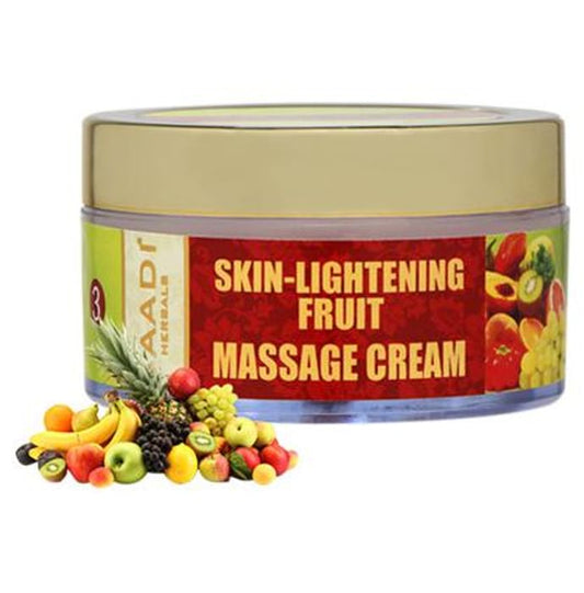 Vaadi Herbals Skin-Lightening Fruit Massage Cream
jar of 50 gm Cream