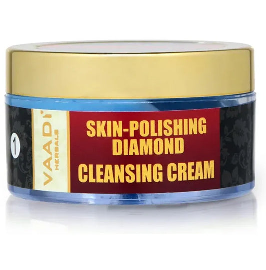 Vaadi Herbals Skin-Polishing Diamond Cleansing Cream
jar of 50 gm Cream