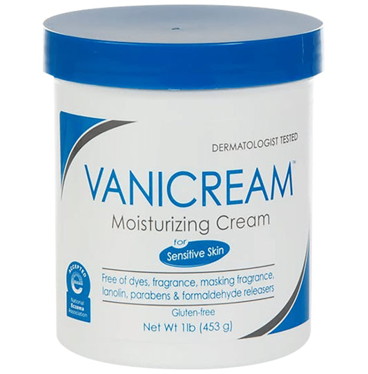 Vanicream Moisturizing Cream for Sensitive Skin
jar of 453 gm Cream