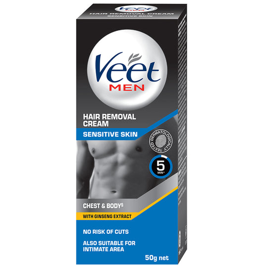 Veet Hair Removal Cream for Men | Suitable For Intimate Area | For Sensitive Skin
tube of 50 gm Cream