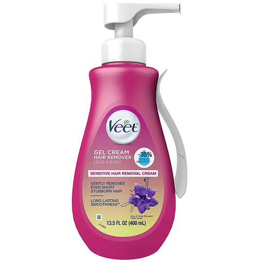 Veet Hair Removal Gel Cream for Sensitive Skin
bottle of 400 ml Cream