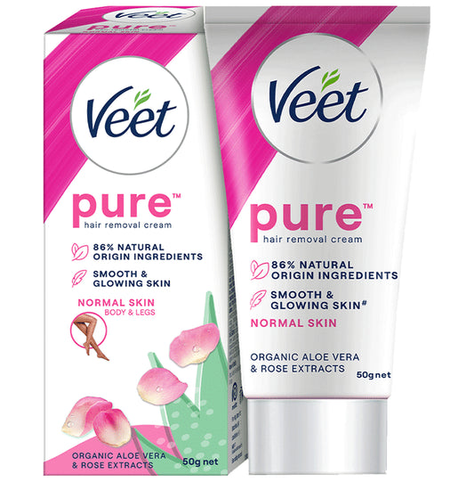 Veet Pure Hair Removal Cream for Normal Skin
tube of 50 gm Cream