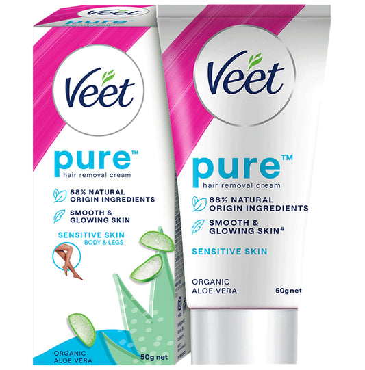 Veet Pure Hair Removal Cream for Sensitive Skin
tube of 50 gm Cream