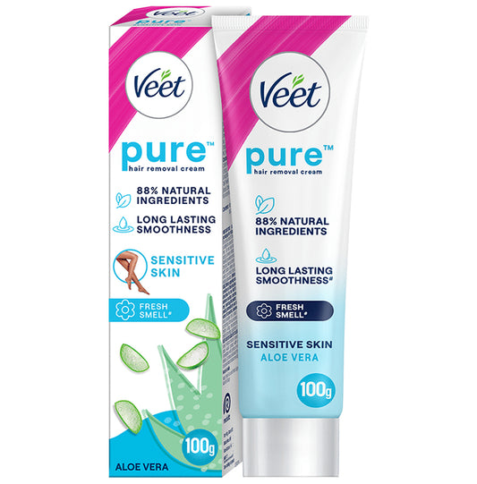 Veet Pure Hair Removal Cream for Sensitive Skin
tube of 100 gm Cream