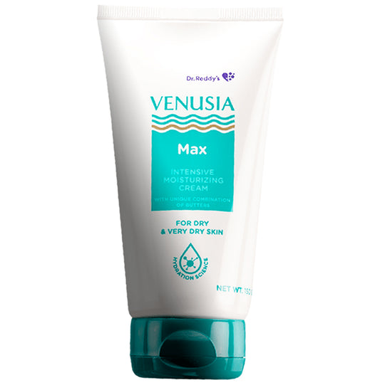 Venusia Max Intensive Moisturizing Cream | Face Care Product for Dry & Very Dry Skin | Repairs the Skin
tube of 150 gm Cream