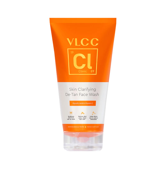 VLCC Clinic Skin Clarifying De-Tan Face Wash 150ml, Skin Pro Bright Micro Serum 30ml & ProBright Cica Cream 100gm
combo pack of 3 units
