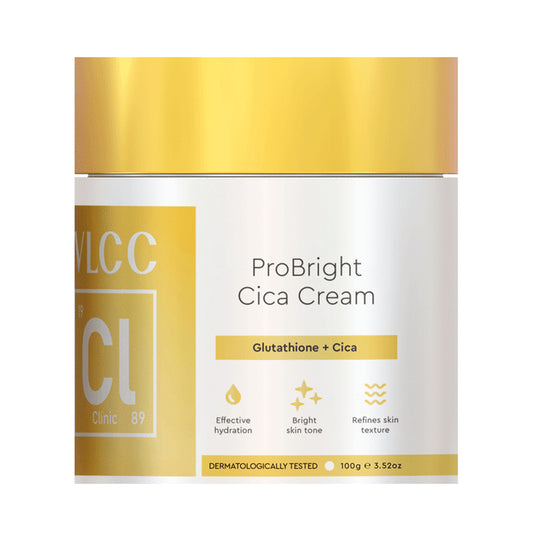 VLCC Clinic Skin Pro Bright Micro Serum 30ml & ProBright Cica Cream 100gm
combo pack of 2 units