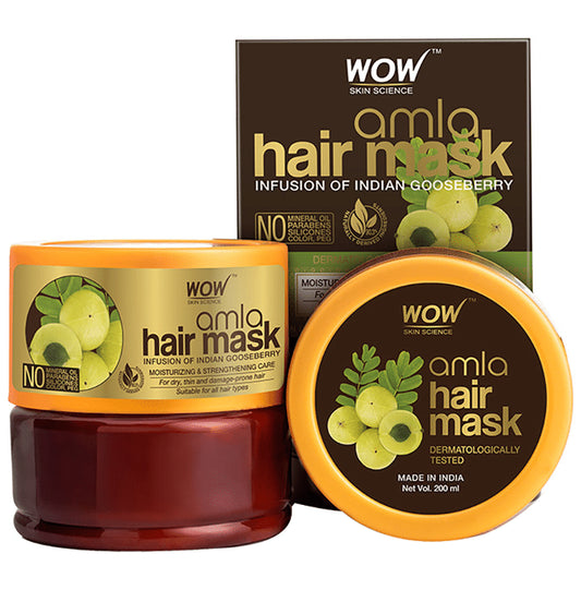 WOW Skin Science Amla Hair Mask
jar of 200 ml Cream