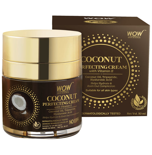 WOW Skin Science Coconut Perfecting Cream
jar of 50 gm Cream