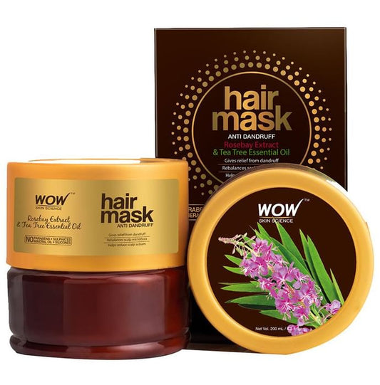 WOW Skin Science Hair Mask Anti Dandruff
jar of 200 ml Cream