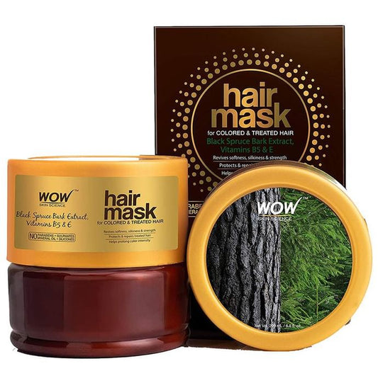 WOW Skin Science Hair Mask for Colored & Treated Hair
jar of 200 ml Cream
