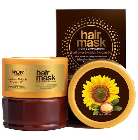 WOW Skin Science Hair Mask for Dry & Damaged Hair
jar of 200 ml Cream