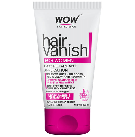 WOW Skin Science Hair Vanish for Women
tube of 100 ml Cream