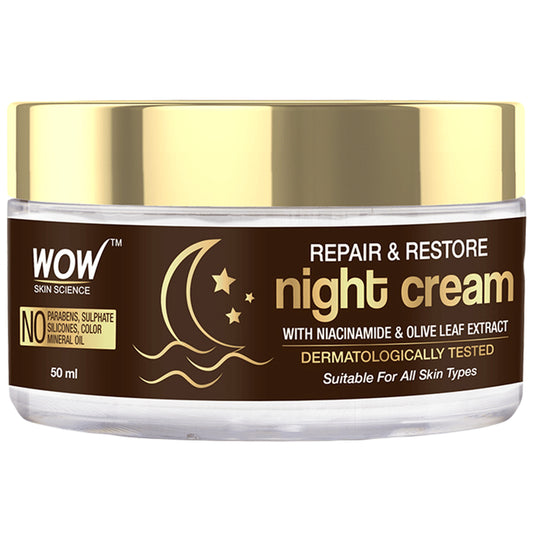 WOW Skin Science Repair & Restore Night Cream
jar of 50 ml Cream