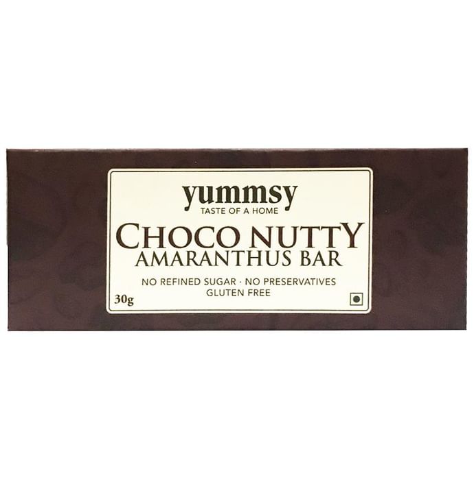 Yummsy Choco Nutty Amaranthus Bar
box of 30 gm Bar