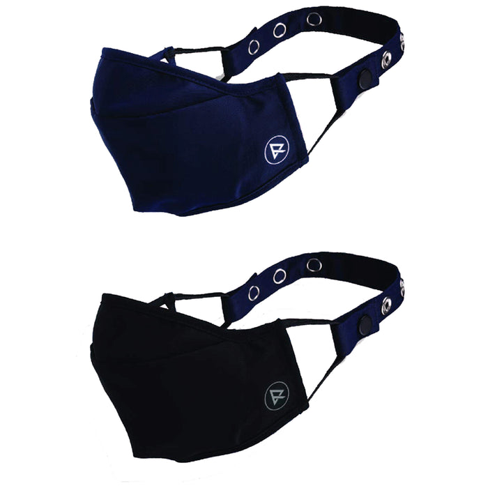 Zero Risque In-Built Antivirus and Antibacterial Treated Face Mask with Headband Adjuster
Bag of 2 masks