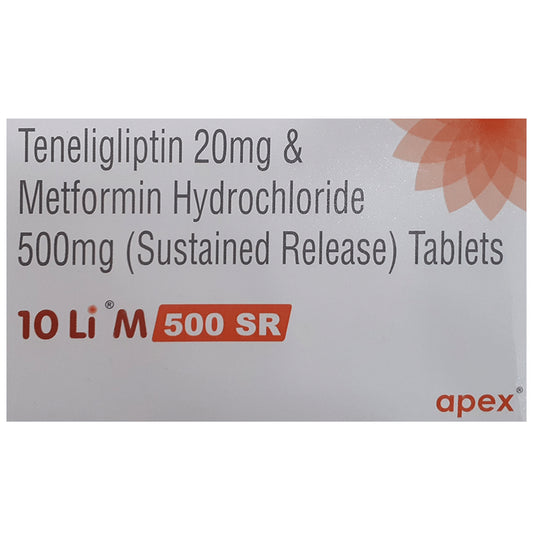 10 LI M 500 SR Tablet
10 Tablet SR