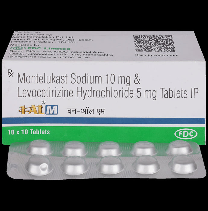 1-AL M Tablet
10 Tablet