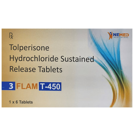 3 Flam T 450 Tablet SR
10 Tablet SR