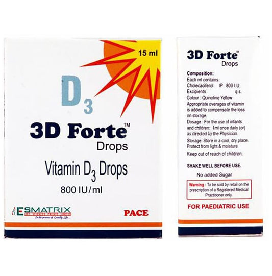 3D Forte Oral Drops
15 ml Oral Drop