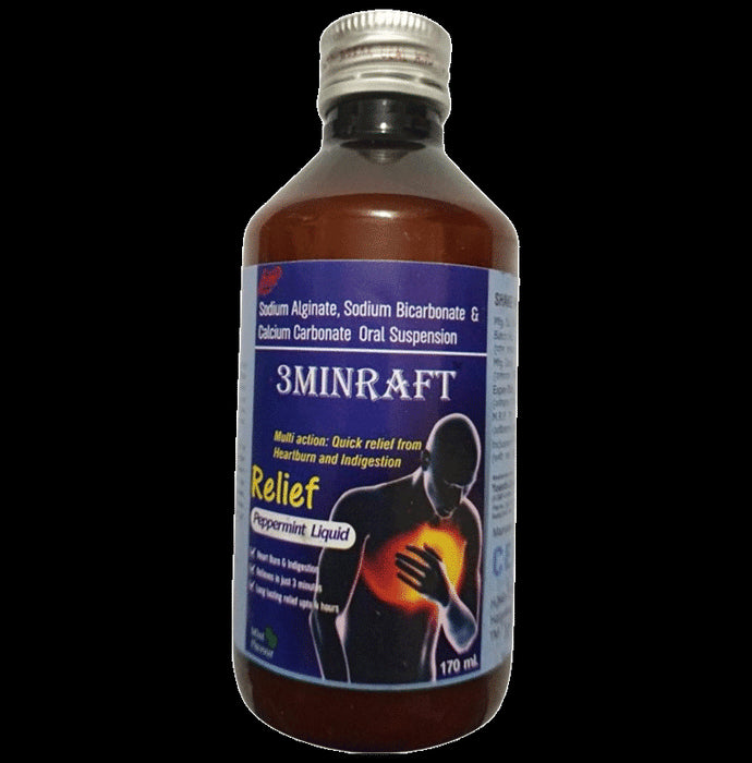 3Minraft Oral Suspension Mint Sugar Free
170 ml Oral Suspension