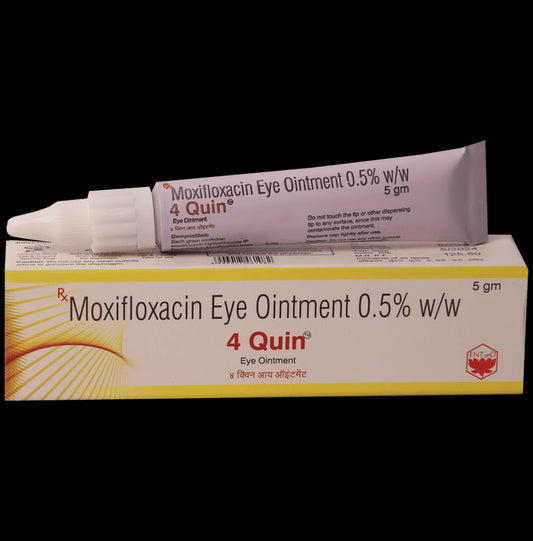 4 Quin Eye Ointment
5 gm Eye Ointment