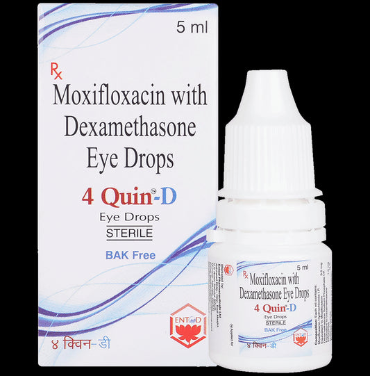 4 Quin-D Eye Drop
5 ml Eye Drop