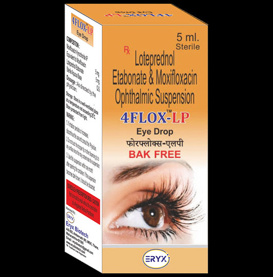 4Flox-LP Eye Drop BAK Free
5 ml Eye Drop