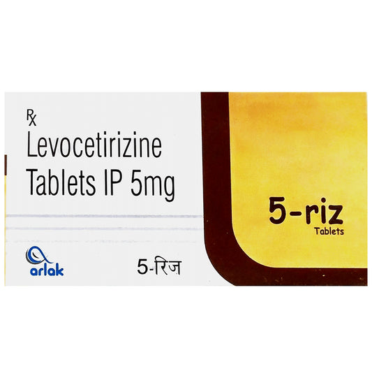 5 Riz 5mg Tablet
10 Tablet