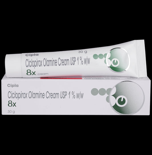 8X Cream
30 gm Cream