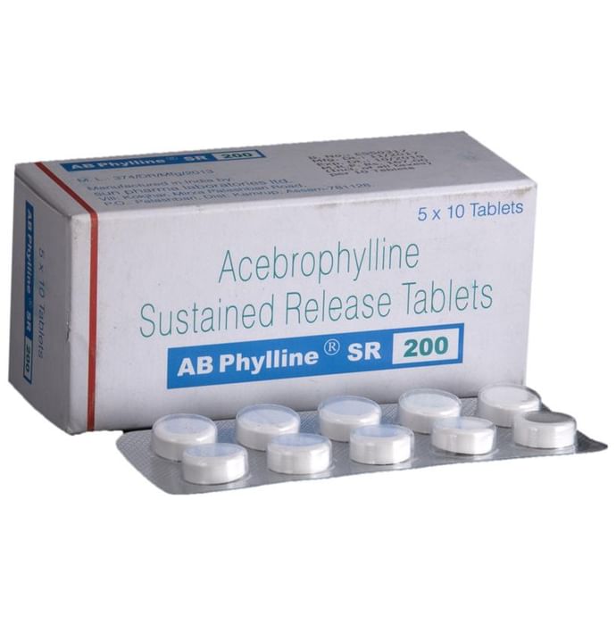 AB Phylline SR 200 Tablet
10 Tablet SR
