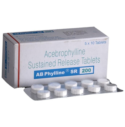 AB Phylline SR 200 Tablet
10 Tablet SR