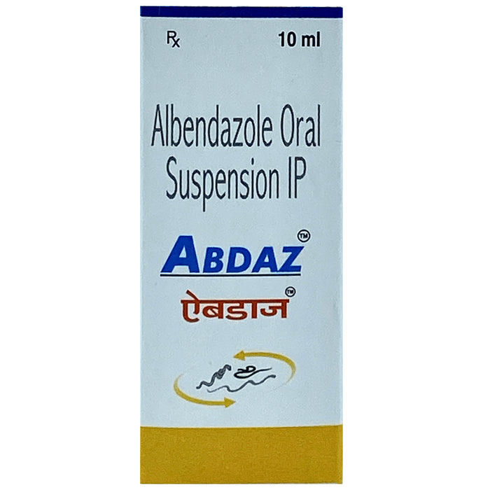 Abdaz Oral Suspension
10 ml Oral Suspension