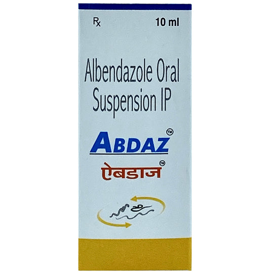 Abdaz Oral Suspension
10 ml Oral Suspension