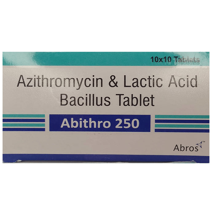Abithro 250 Tablet
10 Tablet