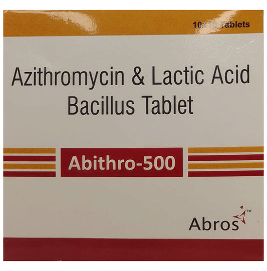 Abithro 500 Tablet
10 Tablet