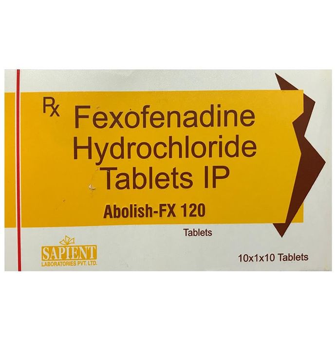 Abolish-FX 120 Tablet
10 Tablet