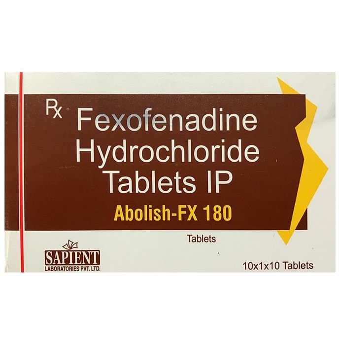 Abolish-FX 180 Tablet
10 Tablet
