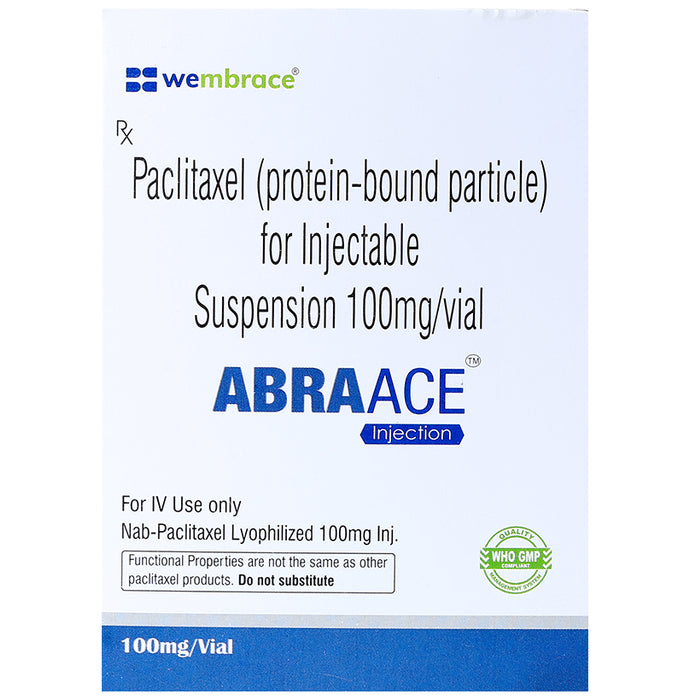 Abraace Injection
1 Suspension for Injection