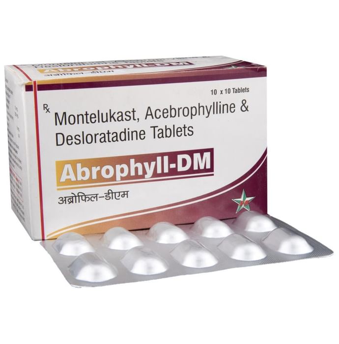 Abrophyll-DM Tablet
10 Tablet