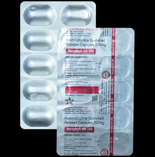 Abrophyll-SR 200 Tablet
10 Tablet SR