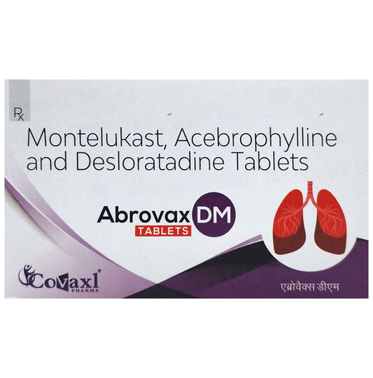 Abrovax DM Tablet SR
10 Tablet SR