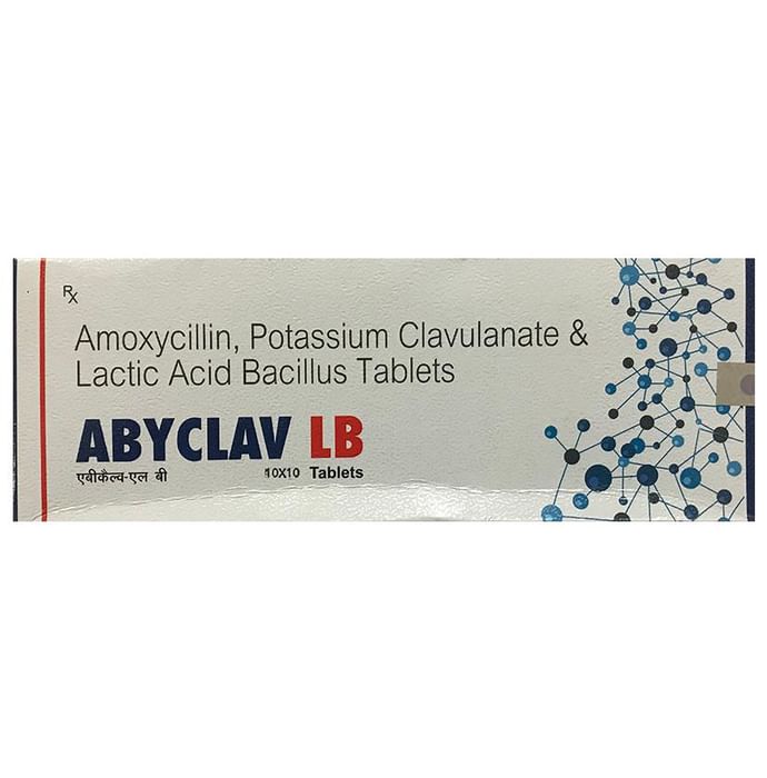 Abyclav LB Tablet
10 Tablet