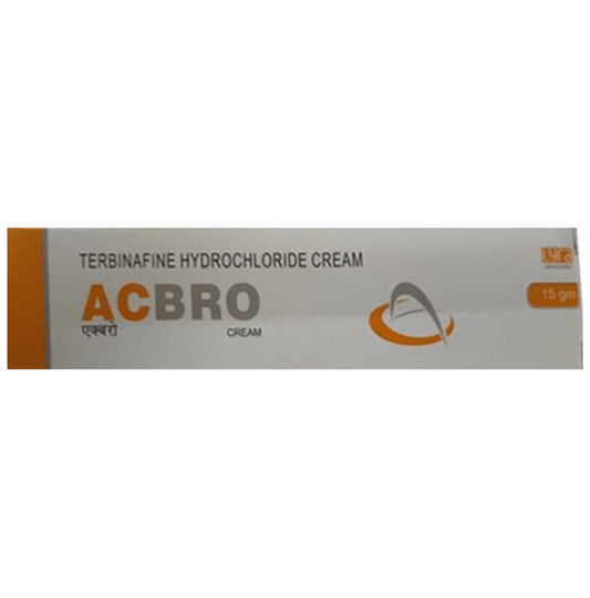 Acbro 1% Cream
15 gm Cream