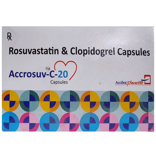 Accrosuv-C 20 Capsule
10 Capsule