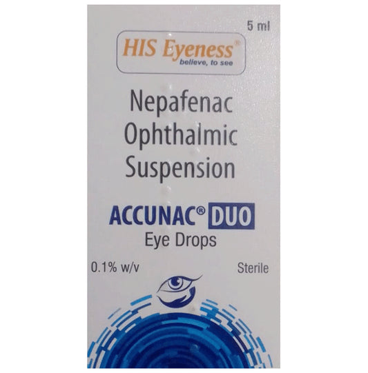 Accunac Duo Eye Drop
5 ml Ophthalmic Suspension