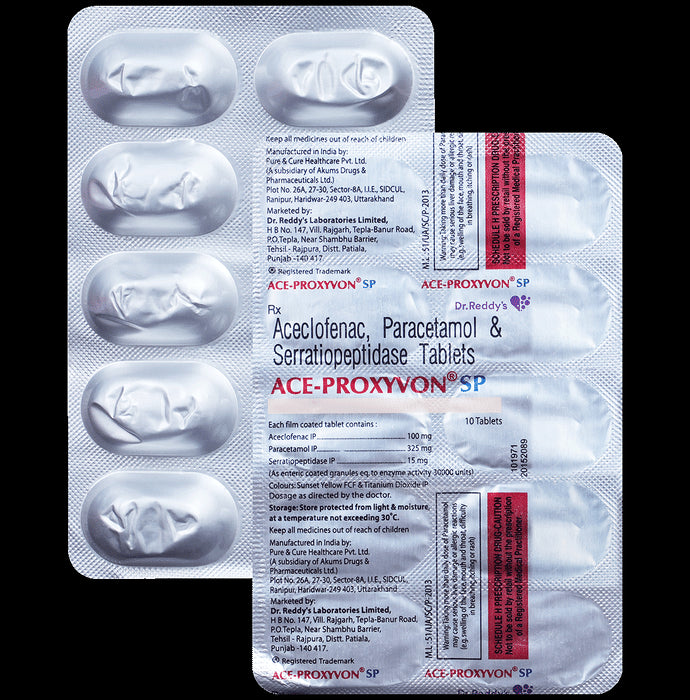 Ace Proxyvon Spas Tablet
10 Tablet