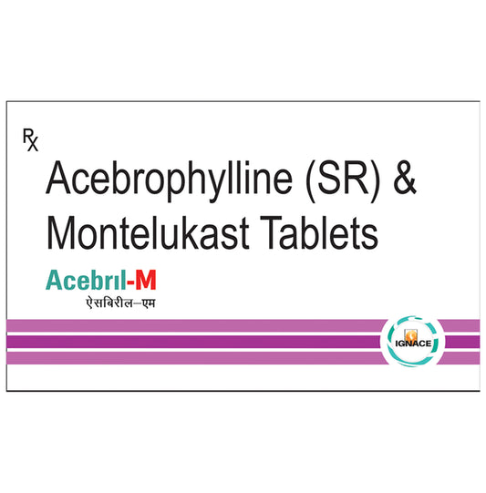 Acebril-M Tablet SR
10 Tablet SR